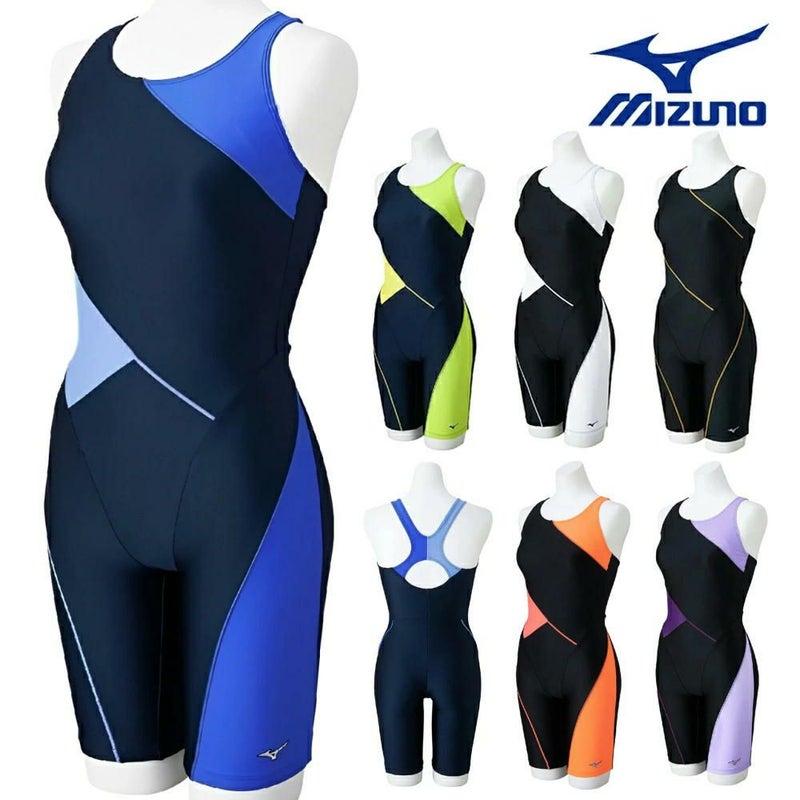 ミズノMIZUNOフィットネス水着レディースSTROKEONEオールインワンパッド付き2025年春夏モデルN2JGC302