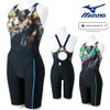 ミズノMIZUNO競泳水着レディースWA承認モデルSTREAMACEハーフスーツマスターズバックオールインワンストリームフィットA2025年春夏モデルN2MGC242finaマークあり