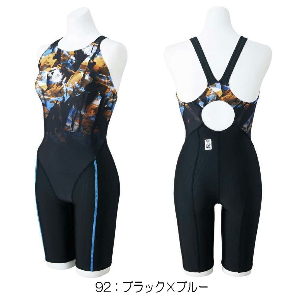 ミズノMIZUNO競泳水着レディースWA承認モデルSTREAMACEハーフスーツマスターズバックオールインワンストリームフィットA2025年春夏モデルN2MGC242finaマークあり