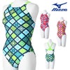 ミズノMIZUNO競泳水着練習用水着レディースエクサースーツミディアムカットEXERSUITSU-Fit競泳練習水着2025年春夏モデルN2MAC282