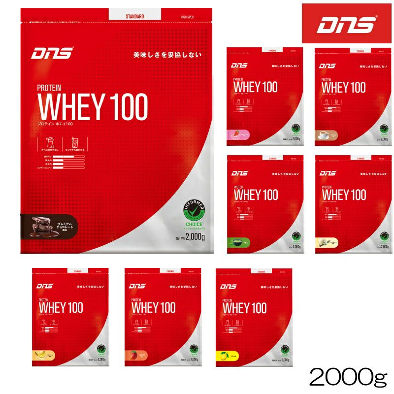 DNS ディーエヌエス プロテインホエイ100 PROTEIN WHEY100 2000g 2kg