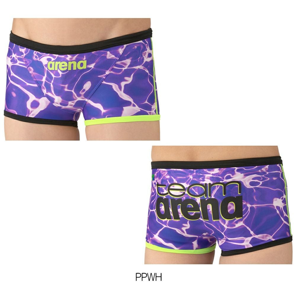 アリーナARENA競泳水着練習用水着メンズトレーニングスパッツショートレッグタフスーツタフスキンT2E競泳練習水着2025年秋冬モデルAS5FWM03M