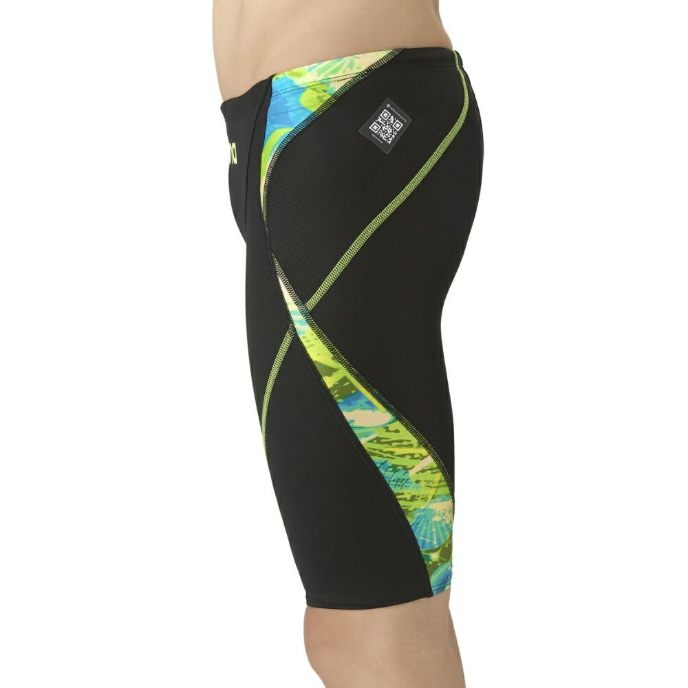 アリーナARENA競泳水着メンズWA承認モデルレーシングスパッツハーフレッグAQUAADVANCEDAQUAXTREME2025年秋冬モデルAS5FRC25Mfinaマークあり