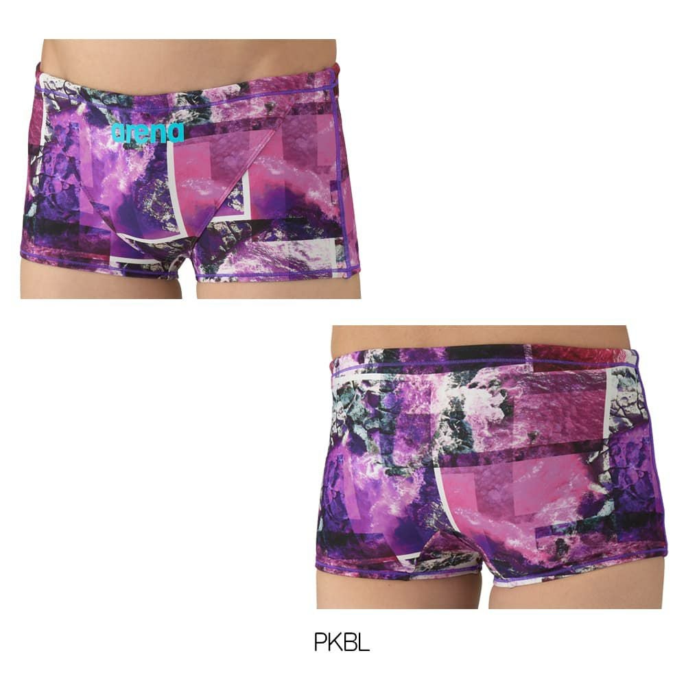 アリーナARENA競泳水着練習用水着メンズトレーニングスパッツショートレッグタフスーツタフスキンT2E競泳練習水着2025年秋冬モデルAS5FWM06M