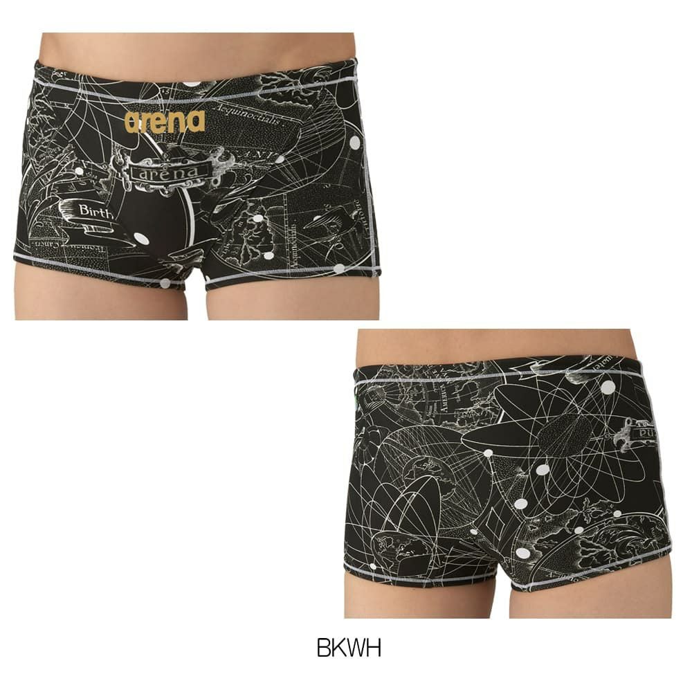 アリーナARENA競泳水着練習用水着メンズトレーニングスパッツショートレッグタフスーツタフスキンEP競泳練習水着2025年秋冬モデルAS5FWM08M