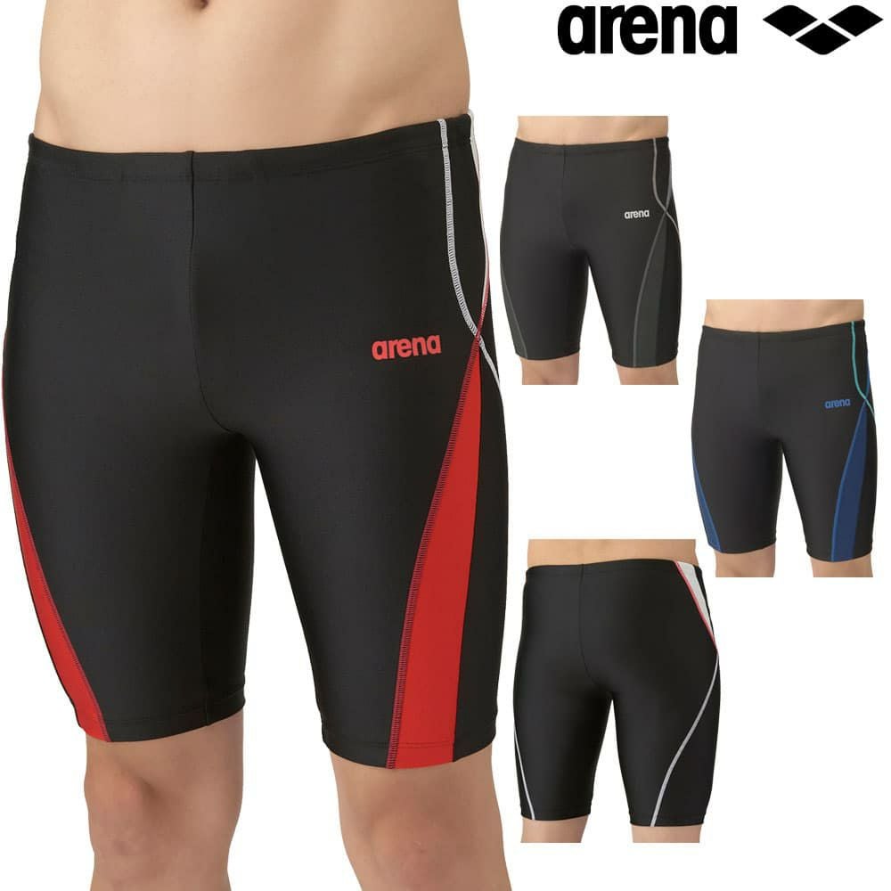 アリーナARENAフィットネス水着メンズフィットネススパッツハーフレッグ2025年秋冬モデルAS5SWF67M