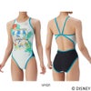 アリーナARENA競泳水着練習用水着レディーストレーニングワンピースオープンバックディズニー“ドナルド・ダック”“ヒューイ・デューイ・ルーイ”タフスーツ競泳練習水着2025年秋冬モデルAS5FWM52L
