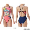 アリーナARENA競泳水着練習用水着レディーストレーニングワンピースオープンバックディズニー“ドナルド・ダック”“ヒューイ・デューイ・ルーイ”タフスーツ競泳練習水着2025年秋冬モデルAS5FWM52L