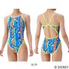 アリーナARENA競泳水着練習用水着レディーストレーニングワンピースオープンバックディズニー“ドナルド・ダック”“ヒューイ・デューイ・ルーイ”タフスーツ競泳練習水着2025年秋冬モデルAS5FWM53L