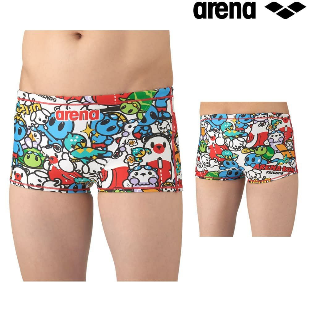 アリーナARENA競泳水着練習用水着メンズトレーニングスパッツショートレッグタフスーツアリーナ君タフスキンT2E競泳練習水着2025年秋冬モデルAS5FWM41M