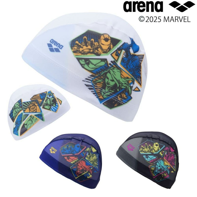 アリーナARENA水泳メッシュキャップ水泳小物2025年秋冬モデルAS5FSC80U
