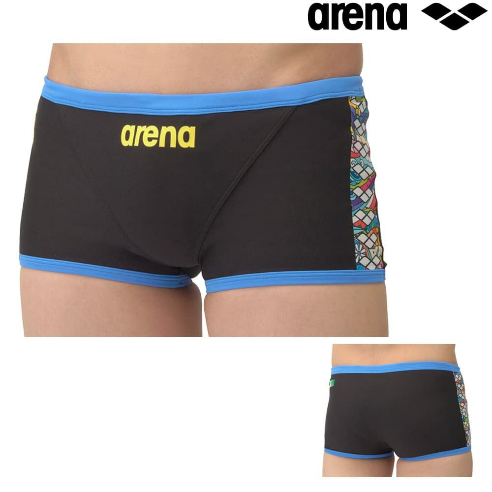 アリーナARENA競泳水着練習用水着メンズトレーニングスパッツショートレッグタフスキンT2E競泳練習水着SAR-4107