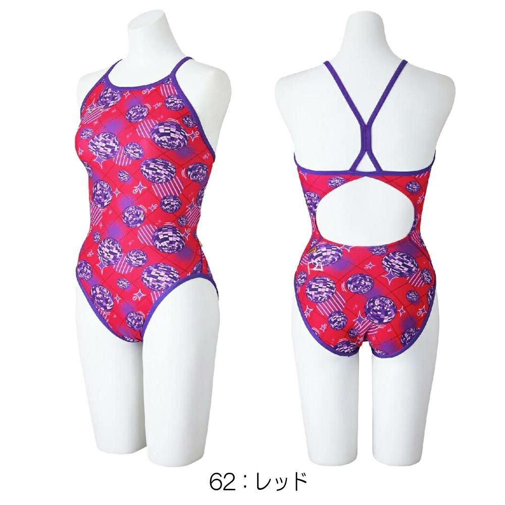 ミズノMIZUNO競泳水着練習用水着レディースエクサースーツミディアムカットEXERSUITSU-FitRiCollection池江璃花子競泳練習水着2025年春夏モデルN2MAC768