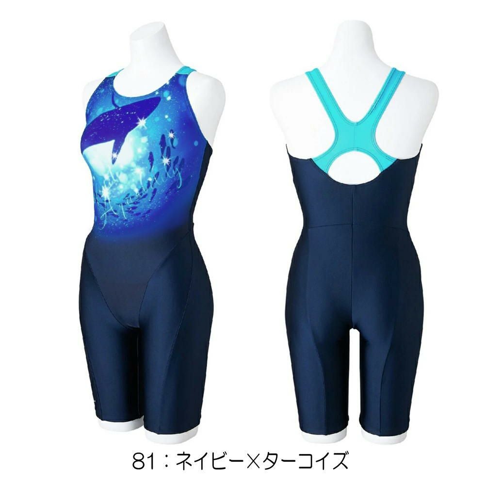 ミズノMIZUNOフィットネス水着レディースSTROKEONEオールインワンパッド付き2025年春夏モデルN2JGC804