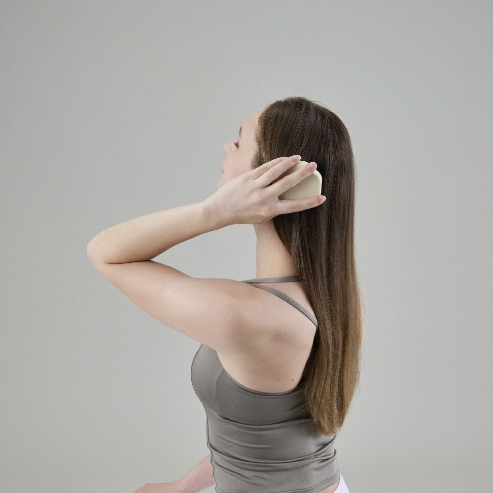 MIVIOSミヴィオスヘッドスパブラシシルキークリームソフトマッサージアルインコALINCOフィットネスエクササイズストレッチマッサージMVS200C