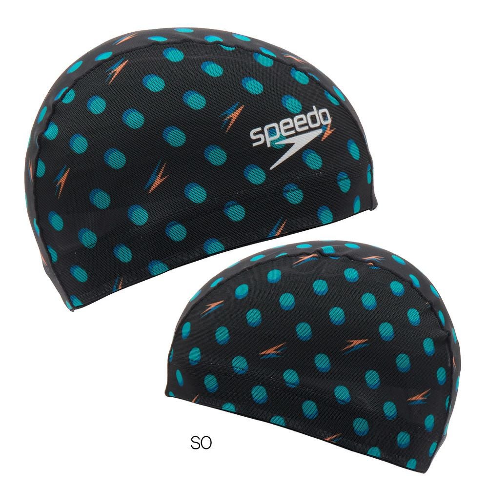 スピードSPEEDO水泳ブーンドッツメッシュキャップスイムキャップ水泳小物2025年春夏モデルSE12505