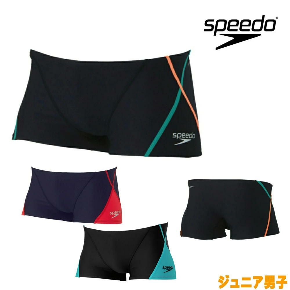 スピードSPEEDO競泳水着ジュニア男子練習用プッシュアップターンズボックスENDURANCEECO競泳練習水着STB52301