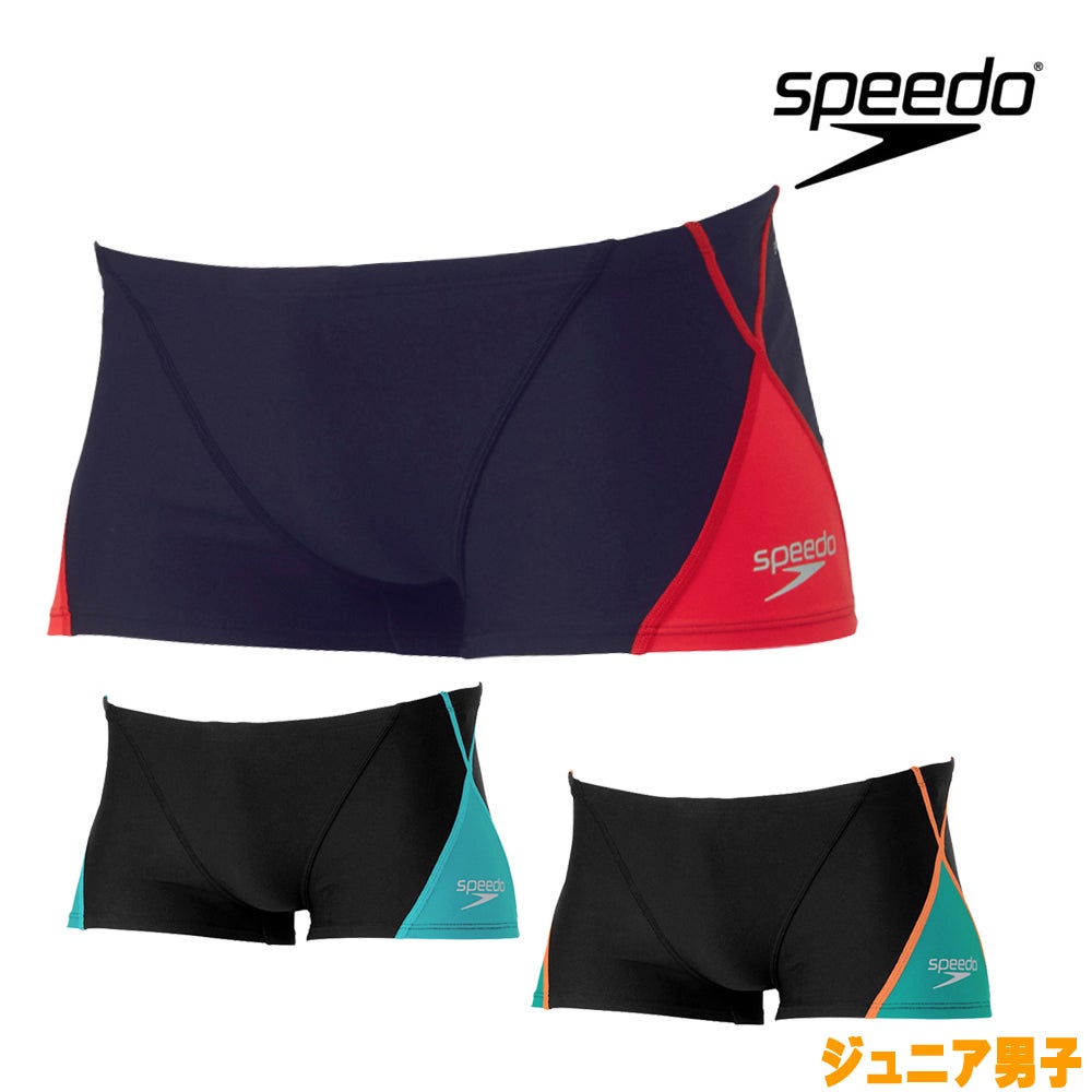 スピードSPEEDO競泳水着ジュニア男子練習用プッシュアップターンズボックスENDURANCEECO競泳練習水着STB52301