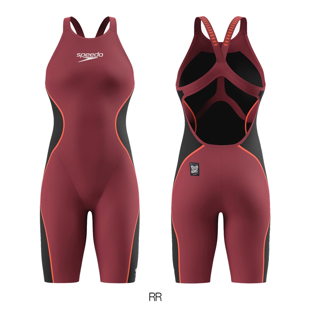 スピードSPEEDO競泳水着レディースFASTSKINLZRPureIntent2.0ファストスキンレーザーピュアインテントウィメンズオープンバックニースキンWA承認モデル短距離向き高速水着SCW12401Ffinaマークあり