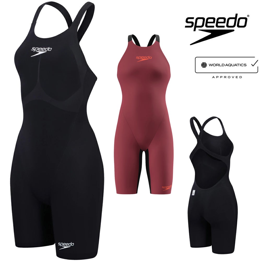 スピードSPEEDO競泳水着レディースFASTSKINLZRPureValor2.0ファストスキンレーザーピュアヴァラーウィメンズオープンバックニースキンWA承認モデル競泳全種目向き高速水着SCW12402Ffinaマークあり
