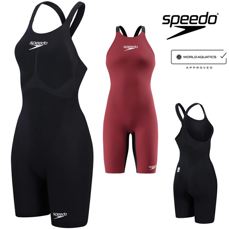 スピードSPEEDO競泳水着レディースFASTSKINLZRPureValor2.0ファストスキンレーザーピュアヴァラーウィメンズクローズドバックニースキンWA承認モデル競泳全種目向き高速水着SCW12403Ffinaマークあり