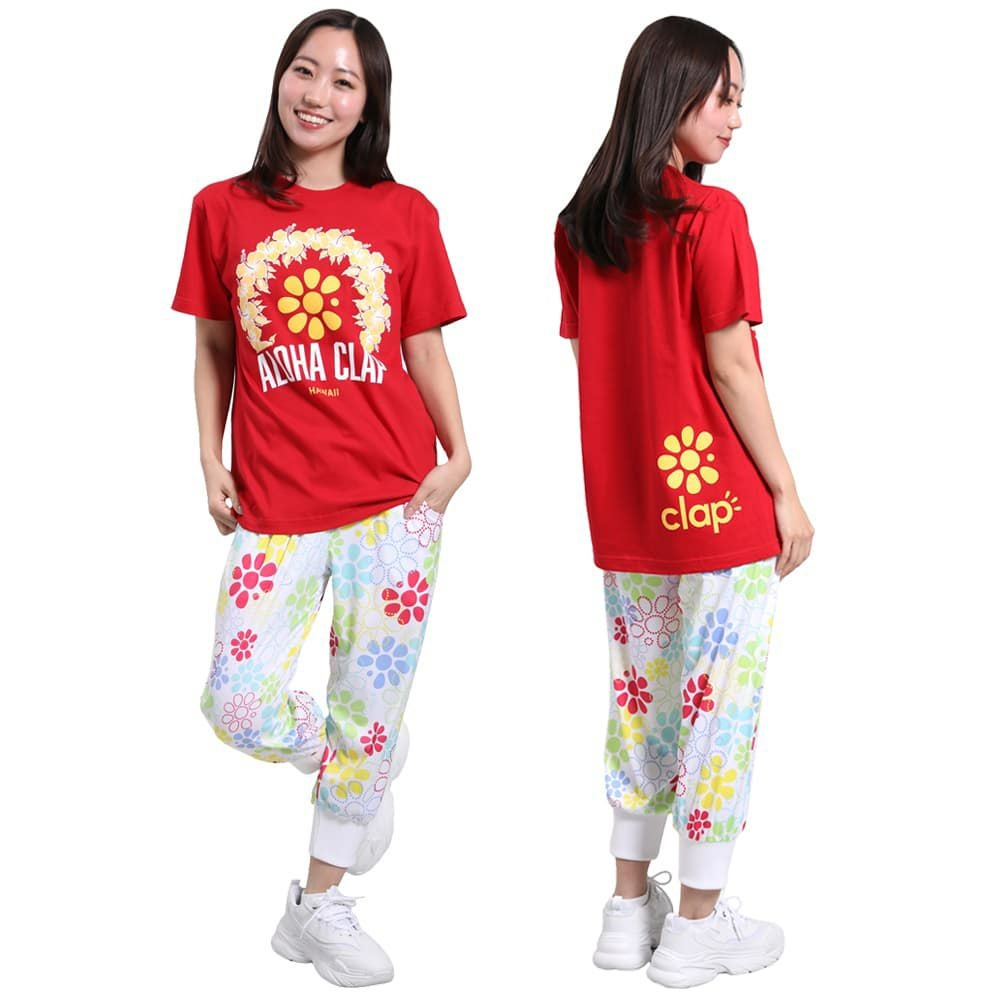 クラップCLAPマルチマークイージーレディーススポーツアパレルトレーニングフィットネス女性CE25013