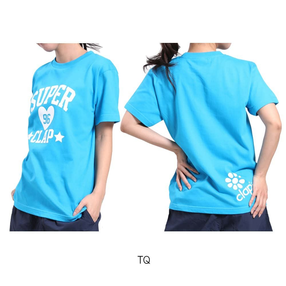 クラップCLAPスーパークラップティーレディーススポーツアパレルトレーニングフィットネス女性CTS25041