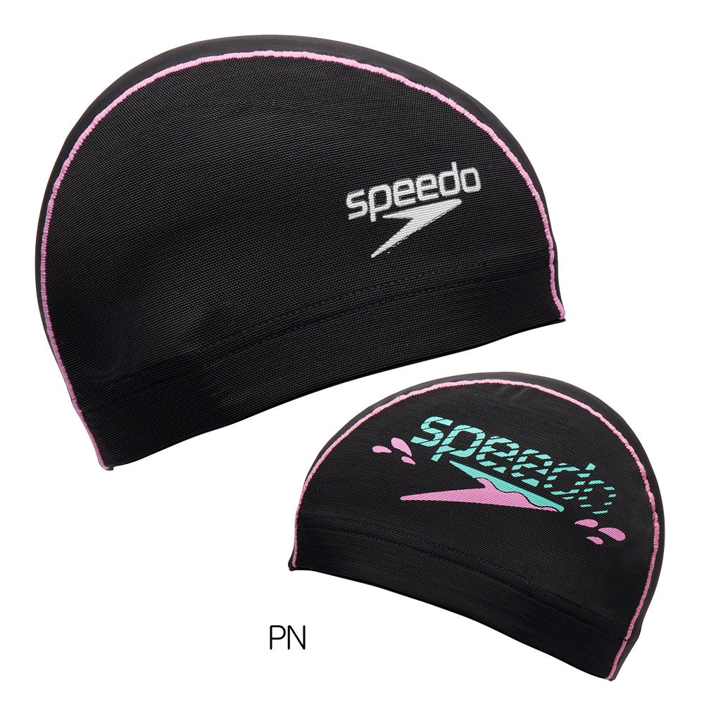 スピードSPEEDO水泳ブーンウェーブメッシュキャップスイムキャップ水泳小物SE12357