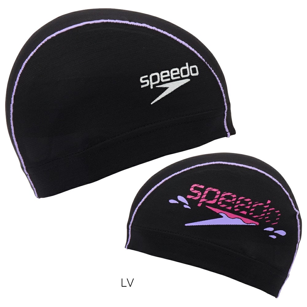 スピードSPEEDO水泳ブーンウェーブメッシュキャップスイムキャップ水泳小物SE12357