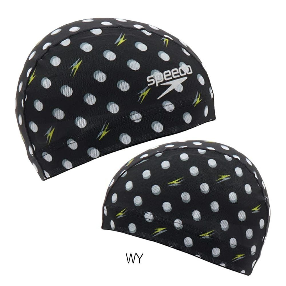 スピードSPEEDO水泳ブーンドッツメッシュキャップスイムキャップ水泳小物2025年春夏モデルSE12505