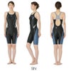 スピードSPEEDO競泳水着レディースWA承認モデルセミオープンバックニースキンオールインワンFLEXΣχSCW12302Ffinaマークあり