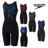 スピードSPEEDOフィットネス水着レディースクラッシュドットルースンニースキンオールインワンUltraStretch0パッド付き2025年秋冬モデルSFW12563
