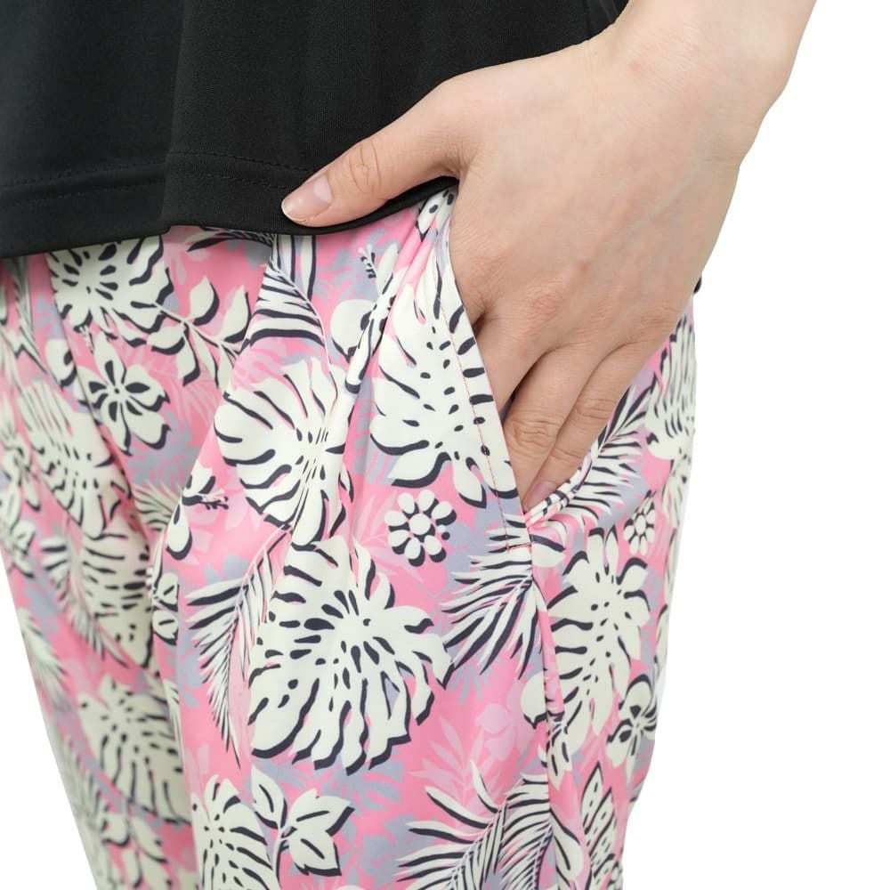 クラップCLAPハイビスカスイーシュットレディーススポーツアパレルトレーニングフィットネス女性CE25018