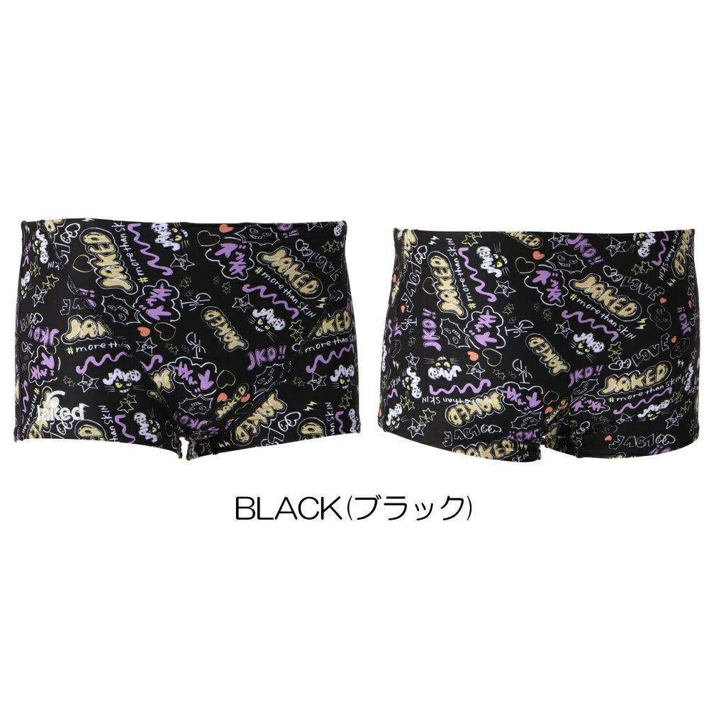 Jakedジャケッド競泳水着練習用水着メンズJ-FORTEXジェイ・フォルテックスショートスパッツ競泳練習水着830349F