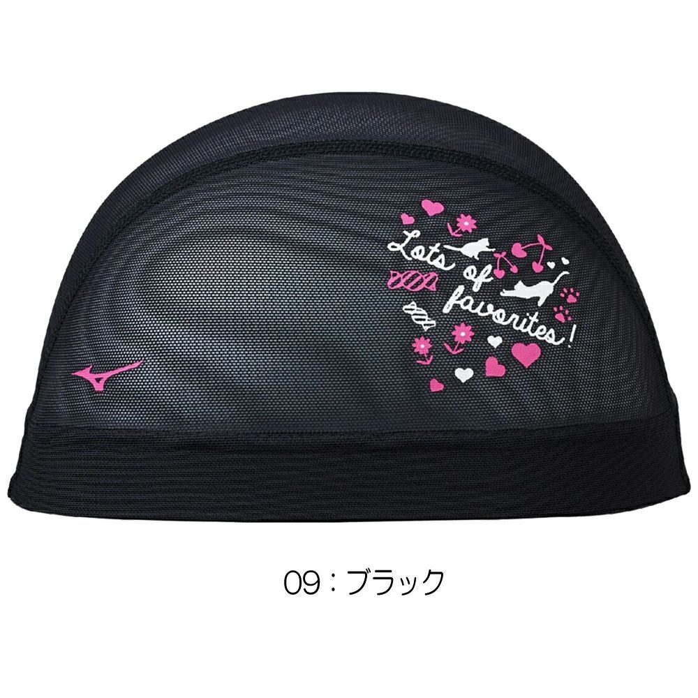 ミズノMIZUNO水泳メッシュキャップスイムキャップ水泳小物2025年春夏モデルN2JWC512