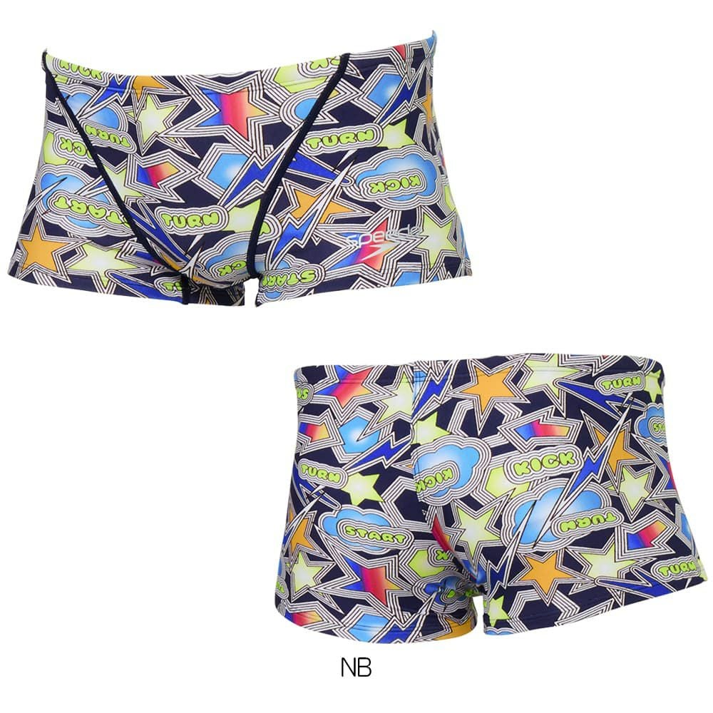 スピードSPEEDO競泳水着練習用水着メンズスパークリングブーンターンズボックスENDURANCEECO競泳練習水着2025年秋冬モデルST52556