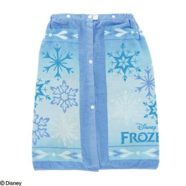 丸眞マルシンマキマキタオル巻きタオル60cm丈アナと雪の女王シャイニングシスターズラップタオル水泳小物スイミングプールタオル448030M