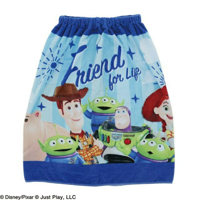 丸眞マルシンマキマキタオル巻きタオル60cm丈トイ・ストーリーフレンドフォーライフラップタオル水泳小物スイミングプールタオル448009M