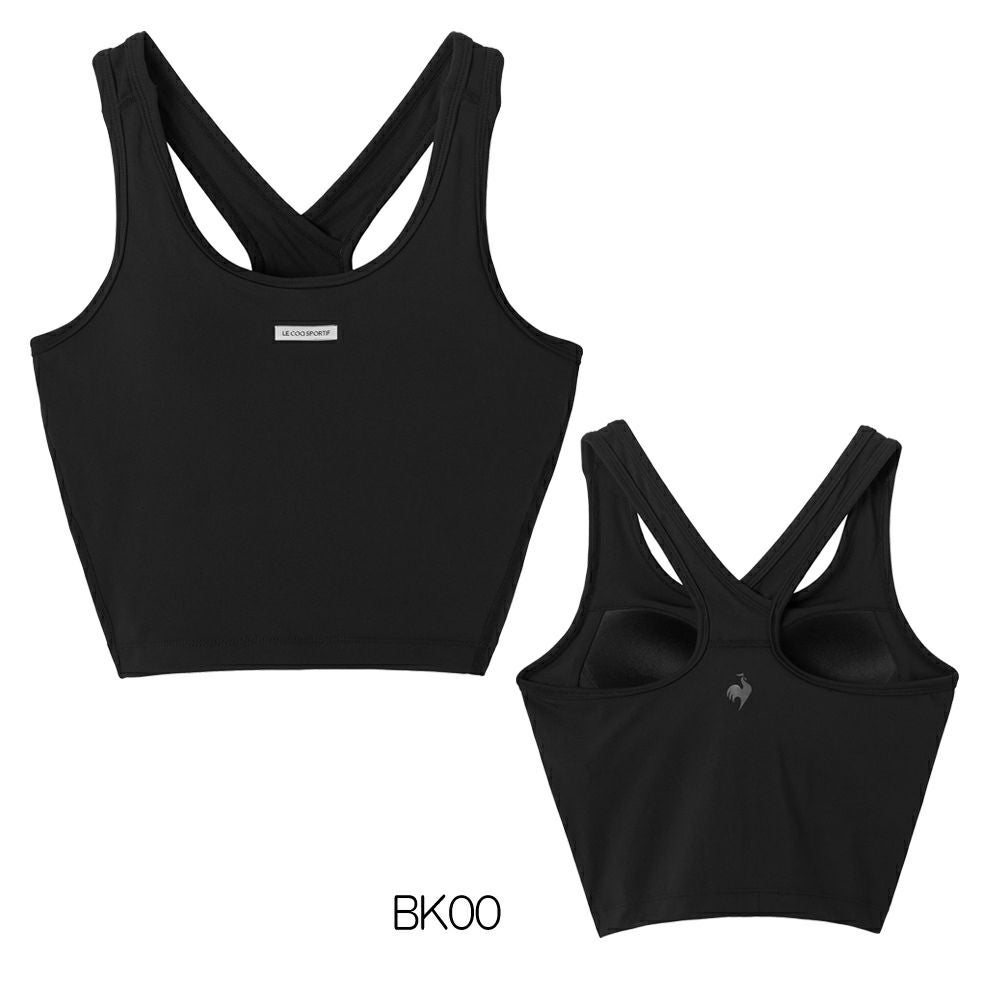 ルコックスポルティフlecoqsportif着やストラップブラトップレディーススポーツウェア女性2025年秋冬モデルLZ5FTZ50L