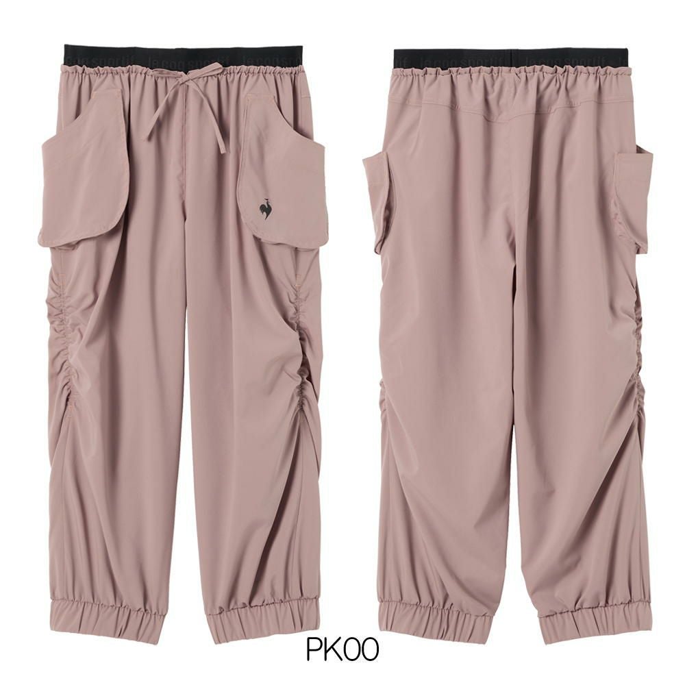 ルコックスポルティフlecoqsportifシャーリングクロップドパンツレディーススポーツウェア女性2025年秋冬モデルLZ5FHP40L