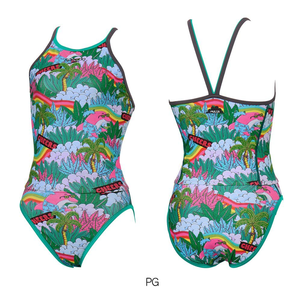 スピードSPEEDO競泳水着練習用水着レディースモルガターンズスーツENDURANCEECO競泳練習水着2025年秋冬モデルSTW22551MU