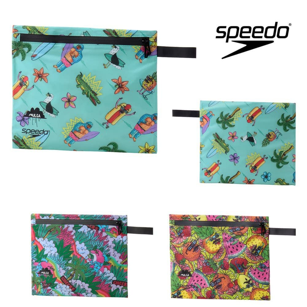 スピード SPEEDO 水泳 モルガウォータープルーフフラットポーチ 2025年