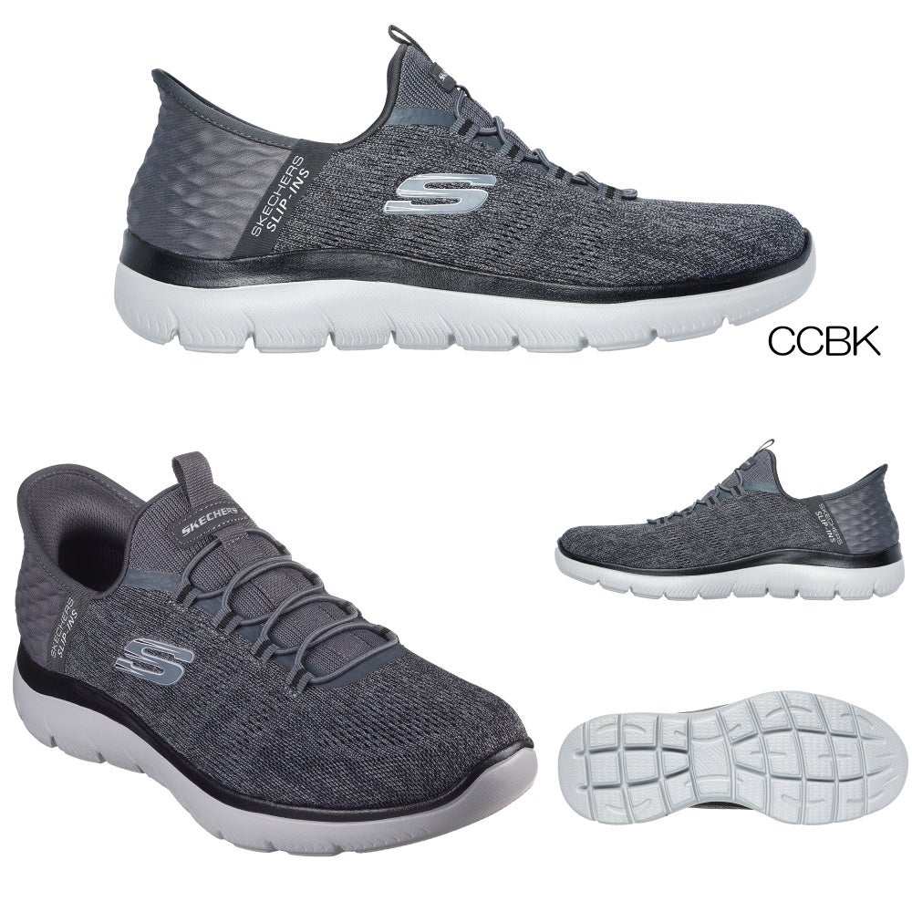 スケッチャーズ SKECHERS スポーツカジュアルシューズ スニーカー 靴 スリップインズ サミッツ キー ペース Slip-ins SUMMITS KEY PACE メンズ ユニセックス WIDE FIT ワイドフィット SKJ232469W