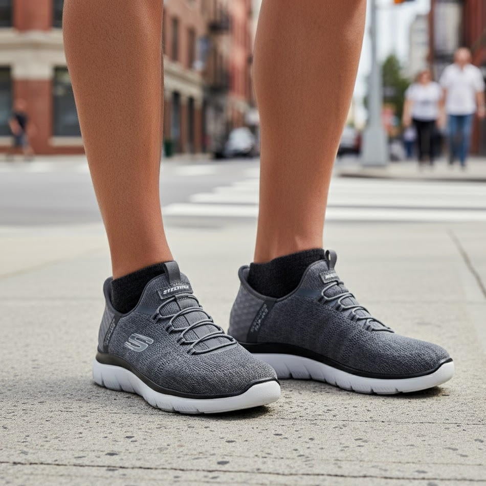 スケッチャーズ SKECHERS スポーツカジュアルシューズ スニーカー 靴 スリップインズ サミッツ キー ペース Slip-ins SUMMITS KEY PACE メンズ ユニセックス WIDE FIT ワイドフィット SKJ232469W