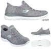 スケッチャーズSKECHERSスリップインズサミッツダズリングヘイズSlip-insSUMMITSDAZZLINGHAZEレディースワイド幅SKJ149937W