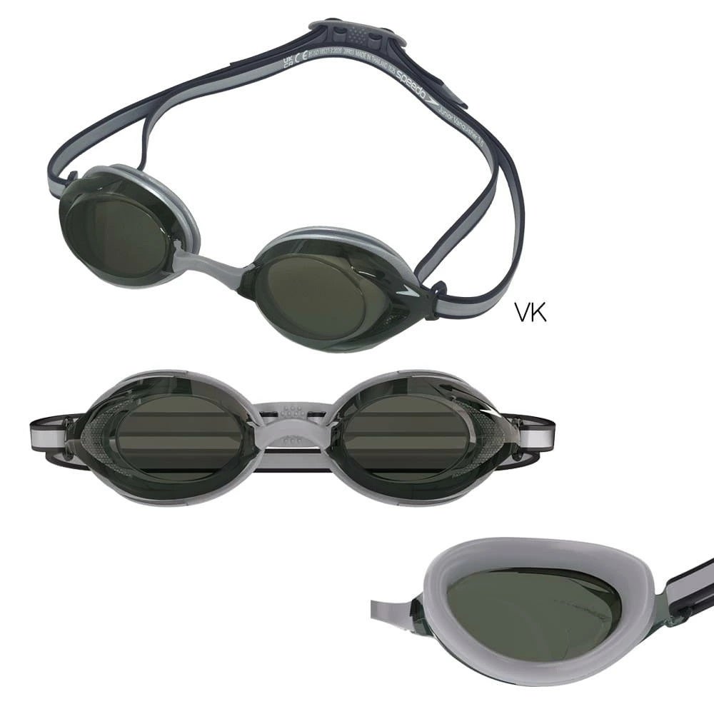 スピードSPEEDO水泳レーシングゴーグルジュニアヴァンクイッシャー3.0ANTI-FOGくもり止めWA承認モデル競泳2025年秋冬モデルSEB02550fina承認