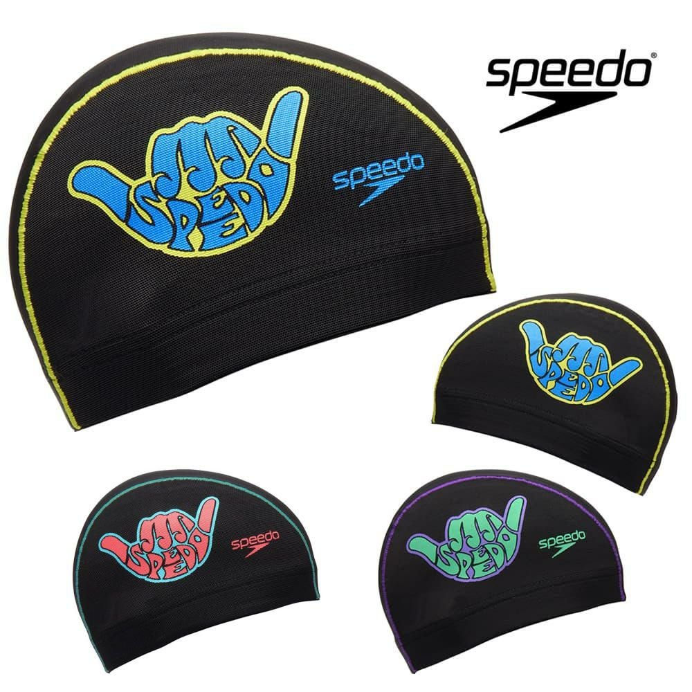 スピードSPEEDO水泳シャカメッシュキャップスイムキャップ水泳小物2025年秋冬モデルSE12556