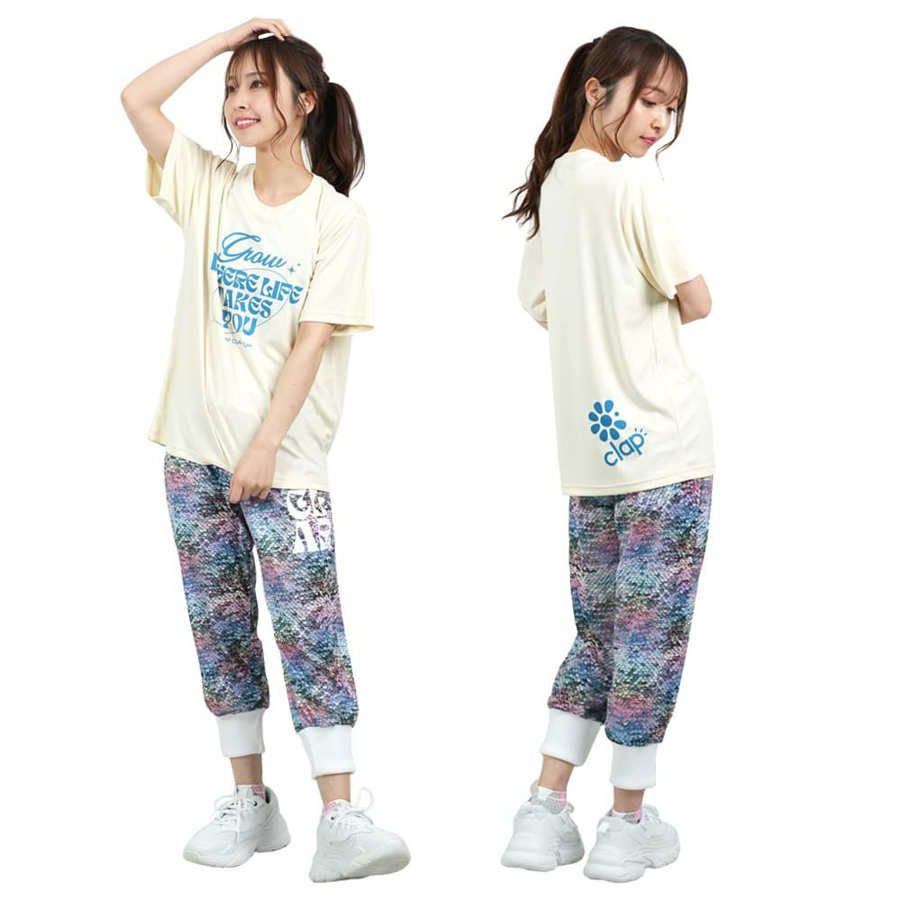 クラップCLAPマーメイドイージーレディーススポーツアパレルトレーニングフィットネス女性CE25019