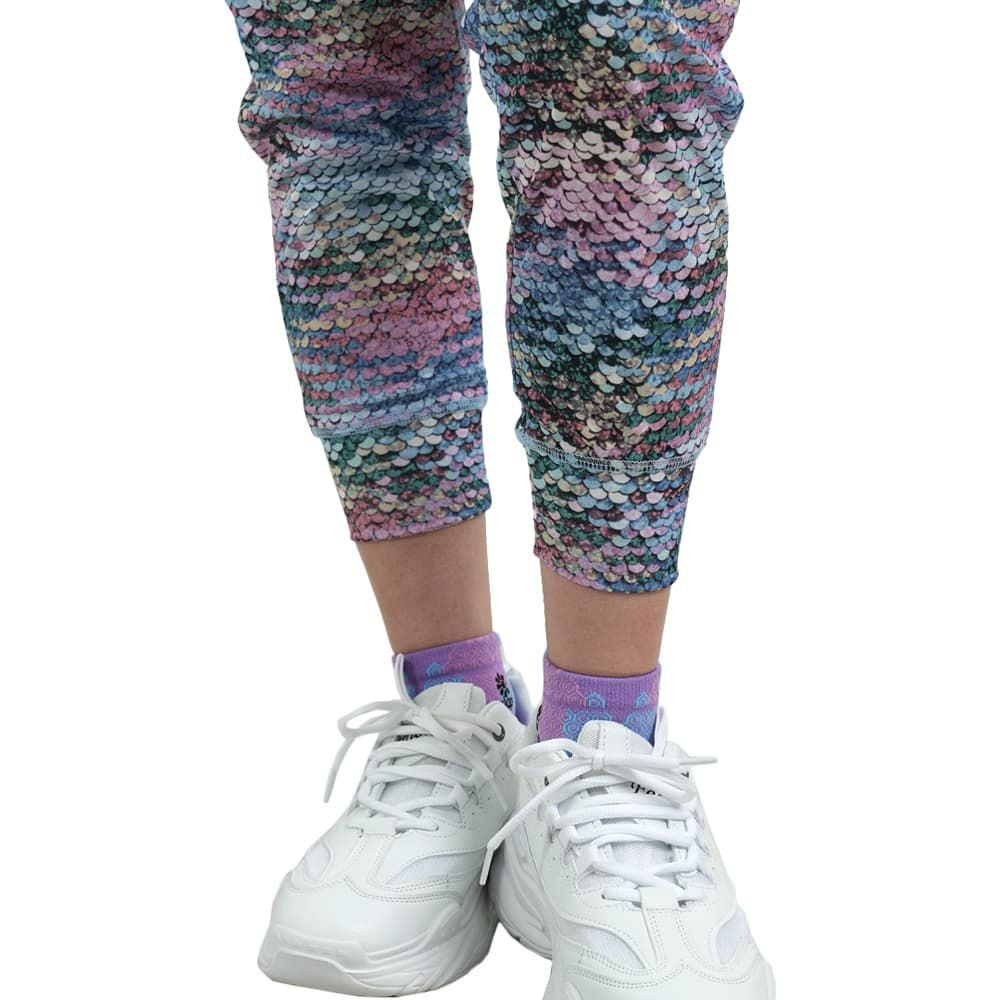 クラップCLAPマーメイドクロップドパンツレディーススポーツアパレルトレーニングフィットネス女性CE25020