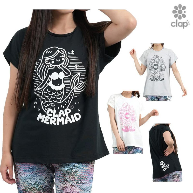 クラップCLAPクラップマーメイドドルマンエスレディーススポーツアパレルトレーニングフィットネス女性CTS25054